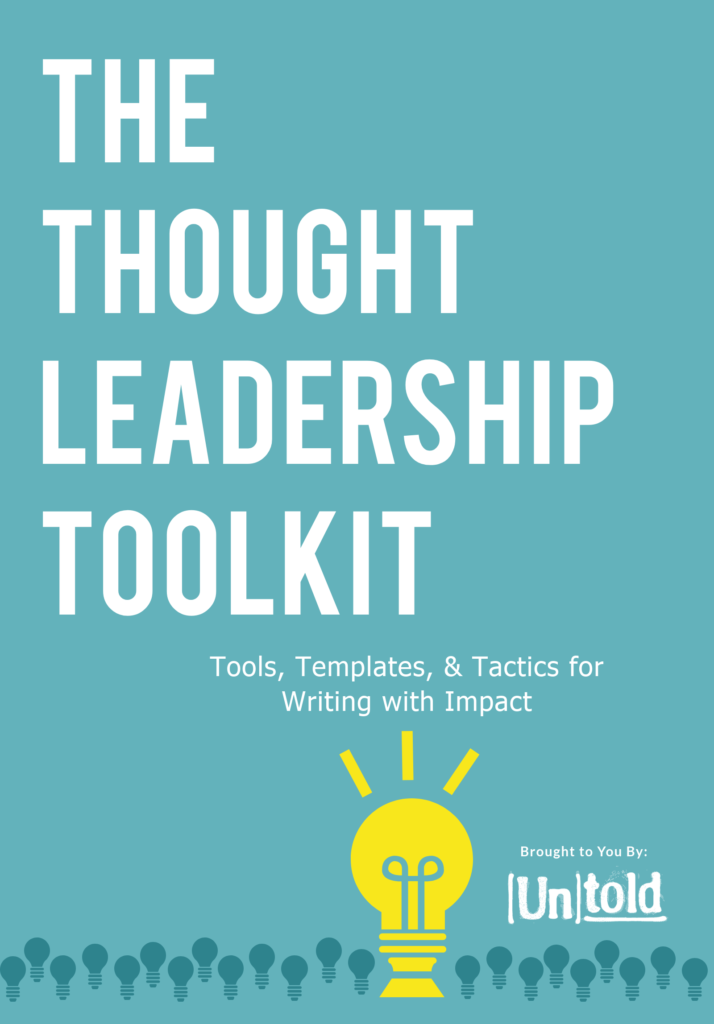 thought leadership toolkit