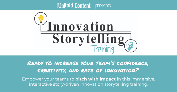 Innovation Storytelling Training Podcast Ad