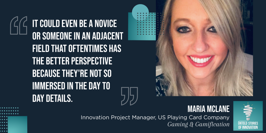 innovation in gaming with maria mclane