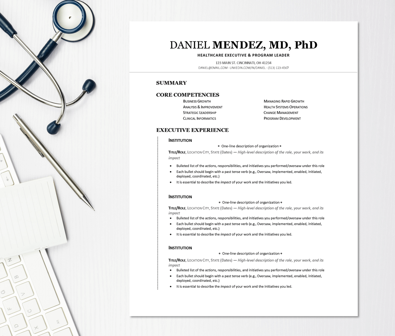 Medical CV