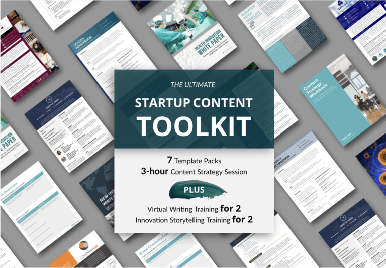 Startup Content Toolkit Offerings