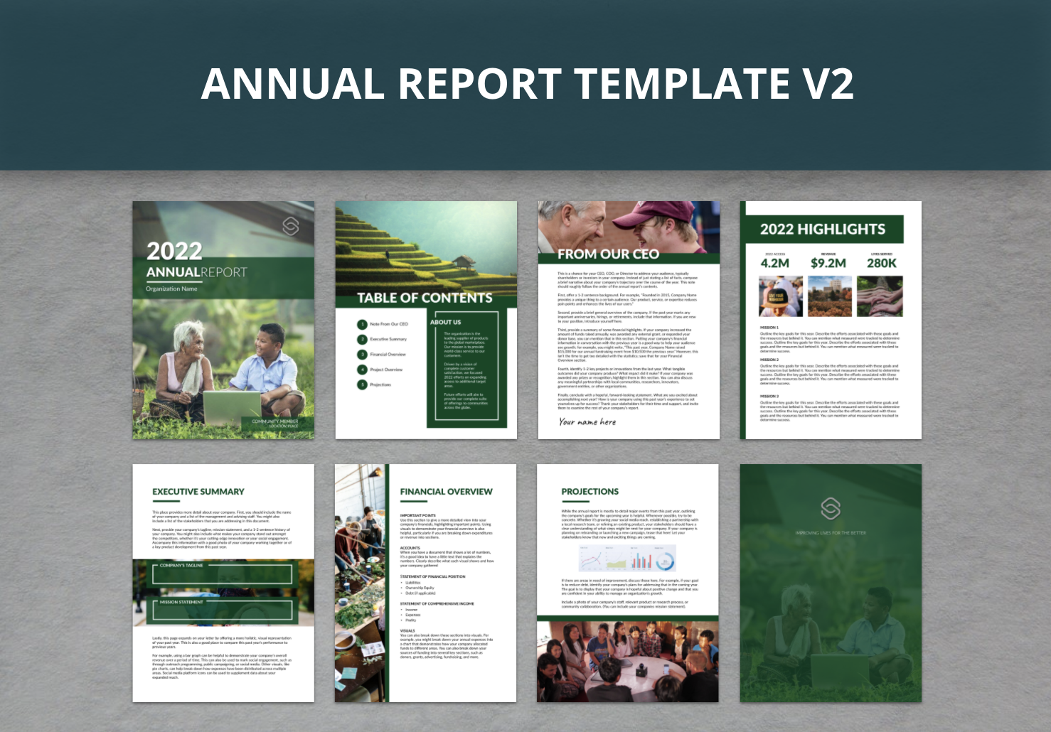 Annual Report template v2